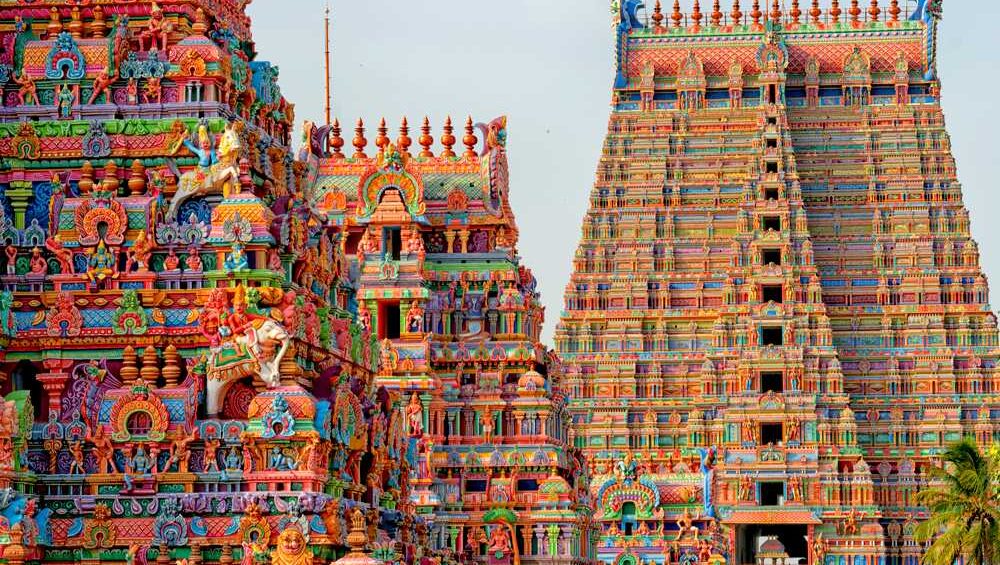 Tour du temple coloré de Trichy, une attraction majeure du Tamil Nadu