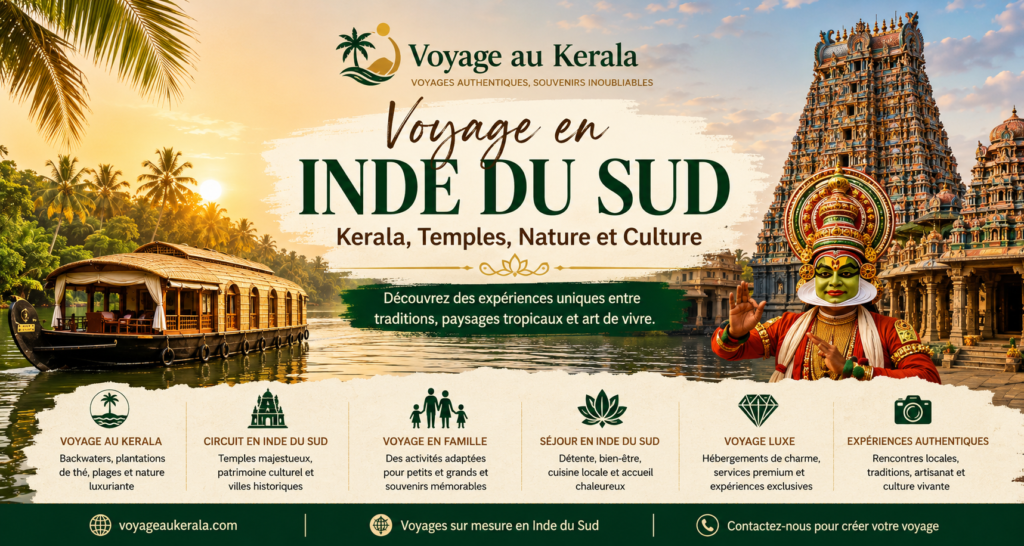 Voyage luxe en Inde du sud