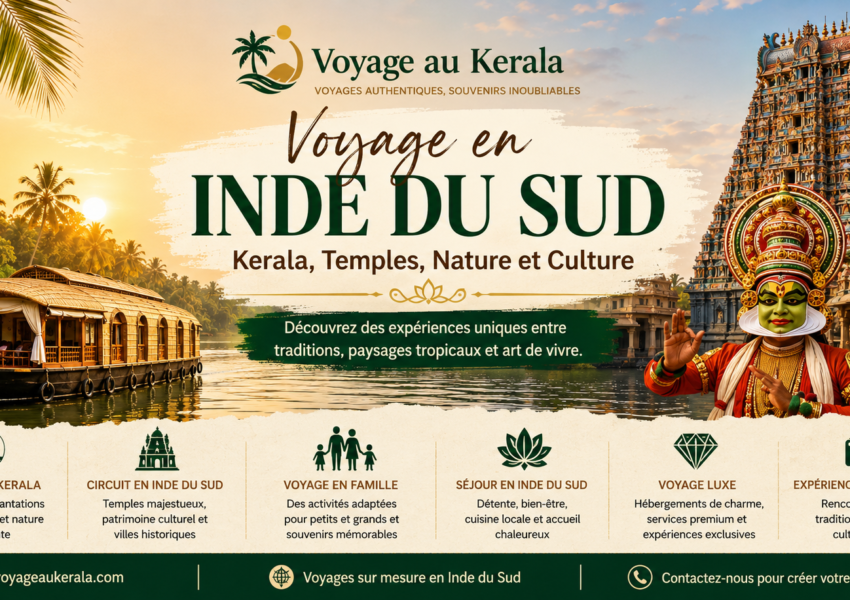 Voyage luxe en Inde du sud