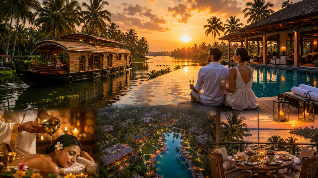 Voyage Luxe en Inde du Sud : Les Meilleures Expériences Haut de Gamme au Kerala