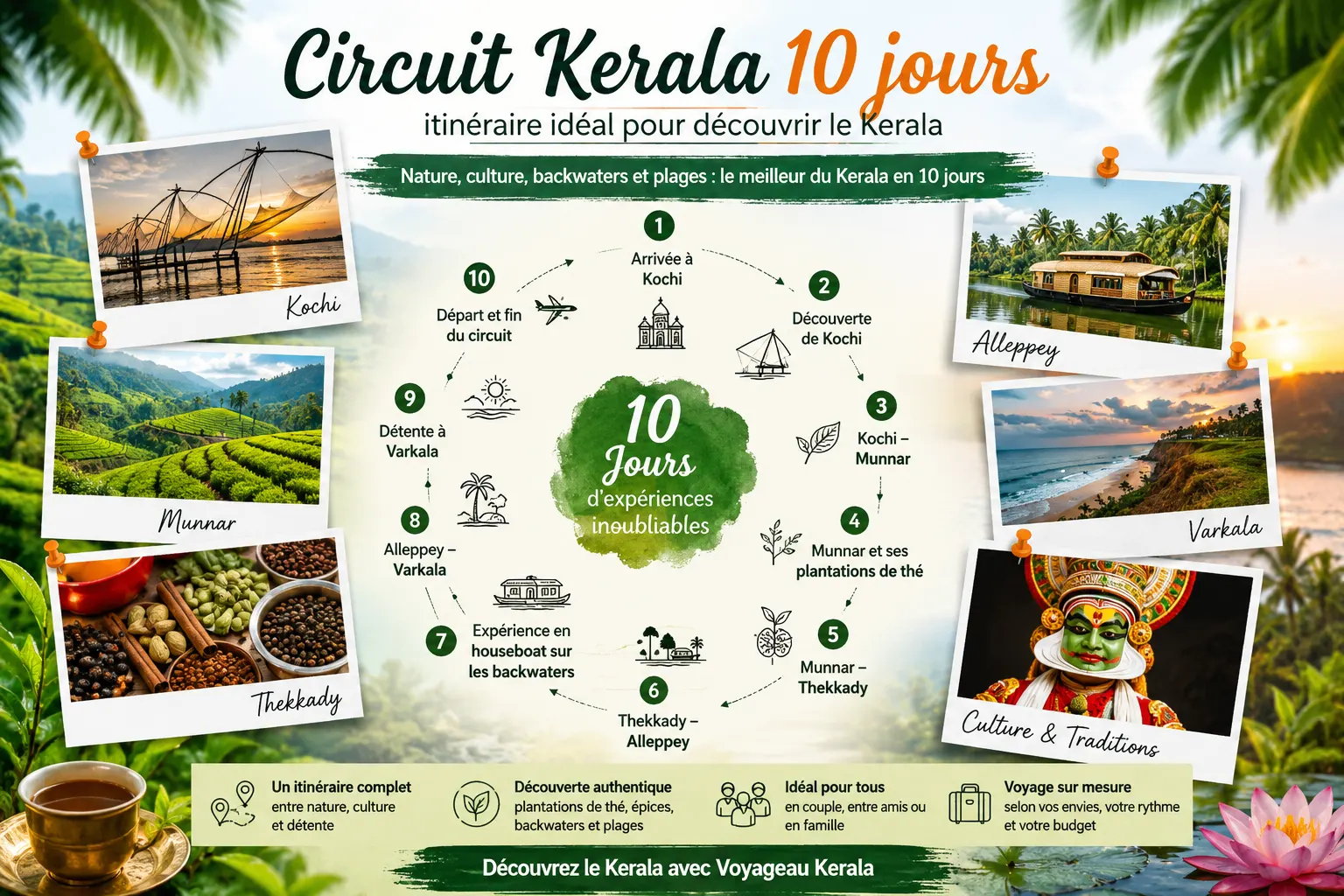 Circuit Kerala 10 jours